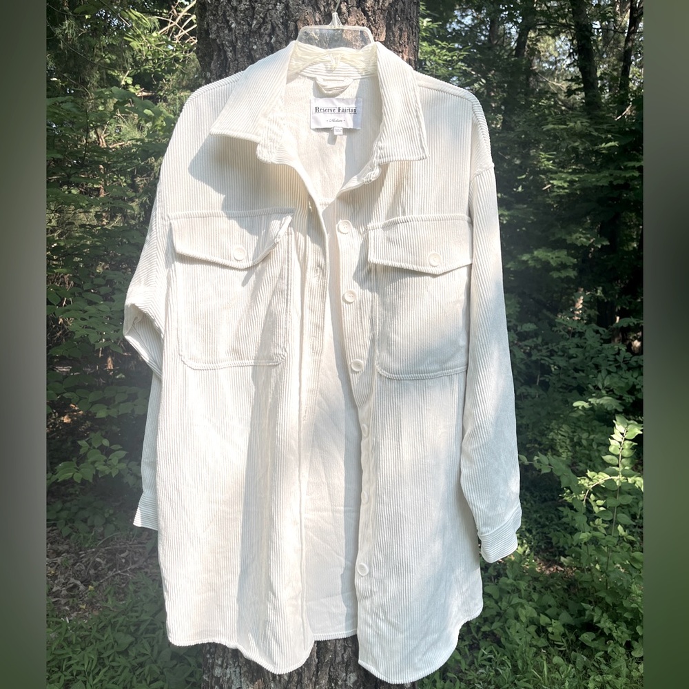 Oversized Corduroy Jacket/Shacket